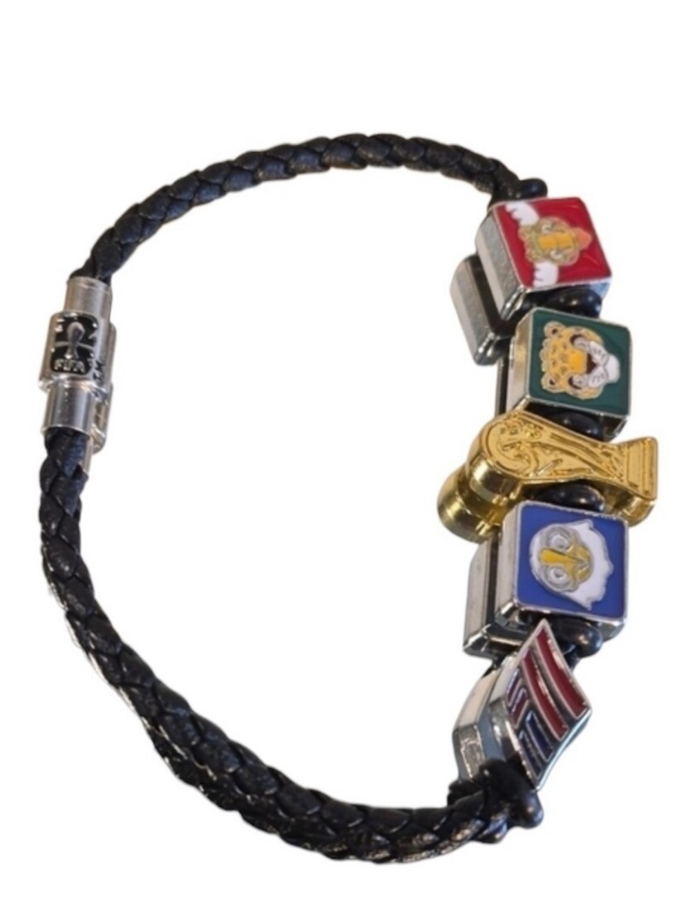 FIFA 2026 World Cup North Americas Charm Bracelet - Multicolor Size Small - Picture 2 of 2